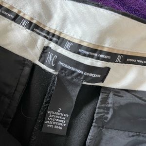 Women’s black dress pants